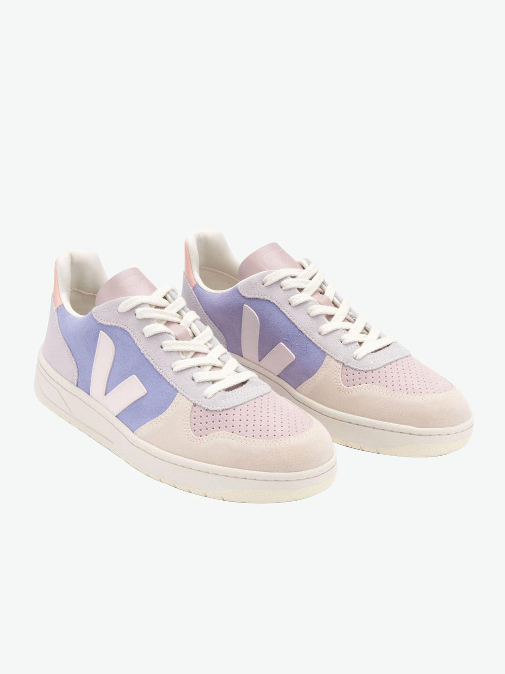 Veja V-10 Suede Multico Lavande