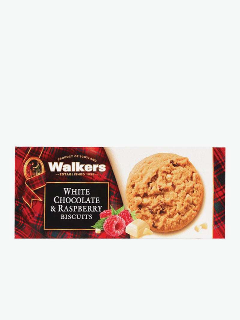 Walkers White Chocolate and Raspberry Biscuits | B