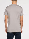Crew Neck Modal-Blend Pocket T-shirt Greise | C