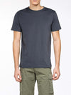 Crew Neck Organic Cotton T-shirt Charcoal Grey | B