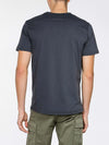 Crew Neck Organic Cotton T-shirt Charcoal Grey | D