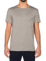Envelope Crew Neck T-Shirt Grey | B