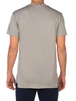 Envelope Crew Neck T-Shirt Grey | D