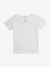 The Project Garments Henley Organic Cotton T-Shirt White