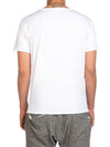 Henley Organic Cotton T-Shirt White | D