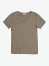 Modal Blend V-neck T-shirt Beige | A