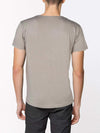 Modal Blend V-neck Pocket T-shirt Grey | D